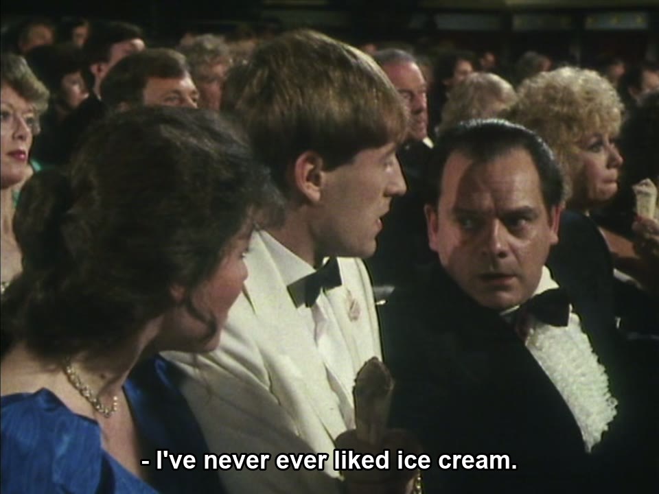 Only Fools and Horses S00E06 meme — “- I've never ever liked ice cream.”