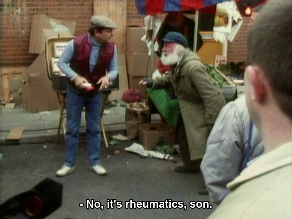 Only Fools and Horses S00E07 meme — “- No, it's rheumatics, son.”