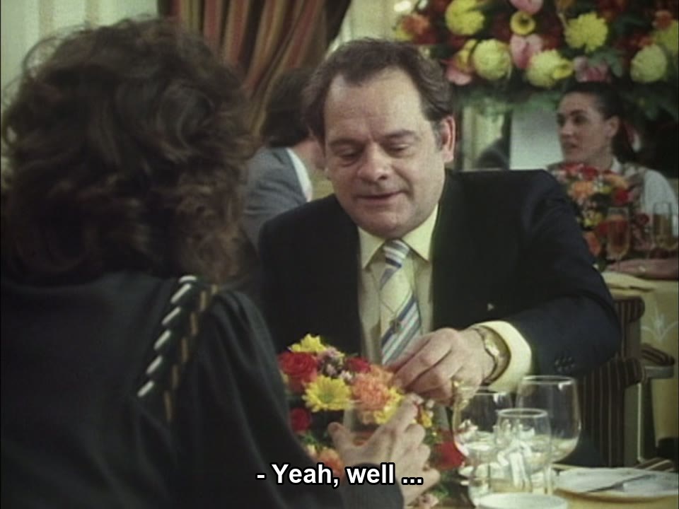 Only Fools and Horses S00E08 meme — “- Yeah, well ...”