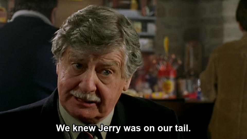 Only Fools and Horses S00E19 meme — “We knew Jerry was on our tail.”