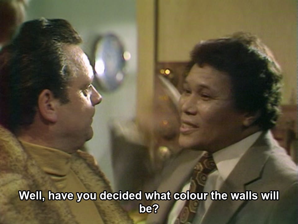 Only Fools and Horses S02E05 meme — “Well, have you decided what colour the walls will be?”
