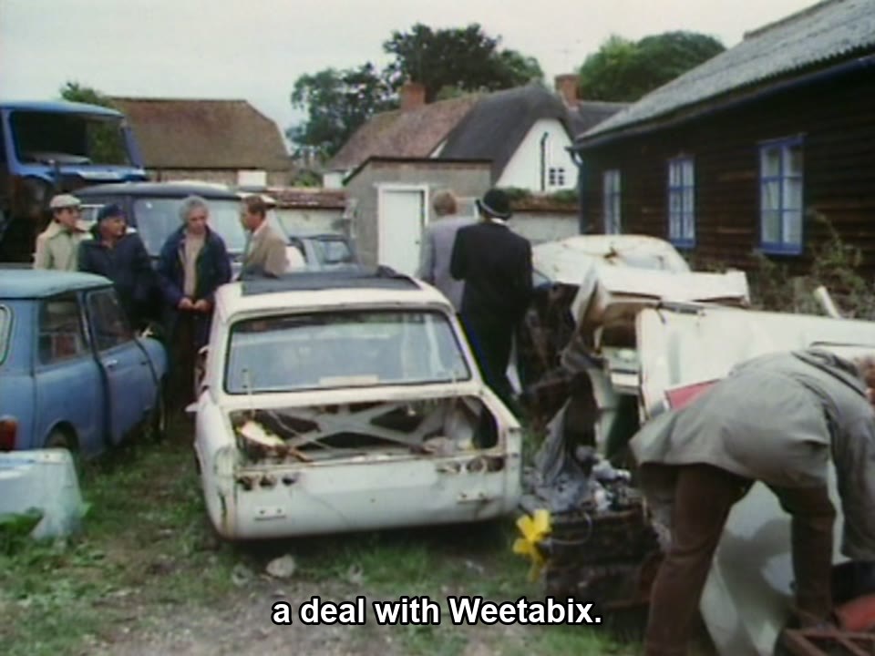Only Fools and Horses S03E02 meme — “a deal with Weetabix.”