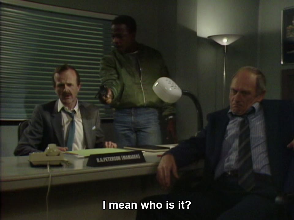 Only Fools and Horses S05E03 meme — “I mean who is it?”