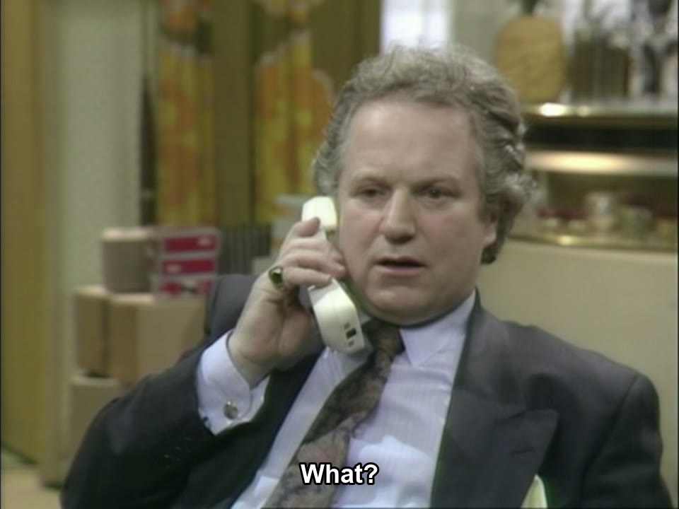 Only Fools and Horses S06E03 meme — “What?”